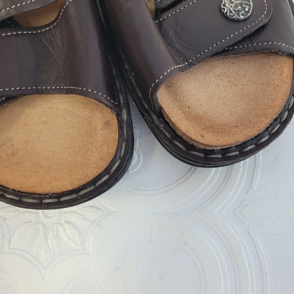 Finn Comfort Gomera Sandals Leather Adjustable Strap Comfort Womens 40 US 9 - Picture 12 of 15